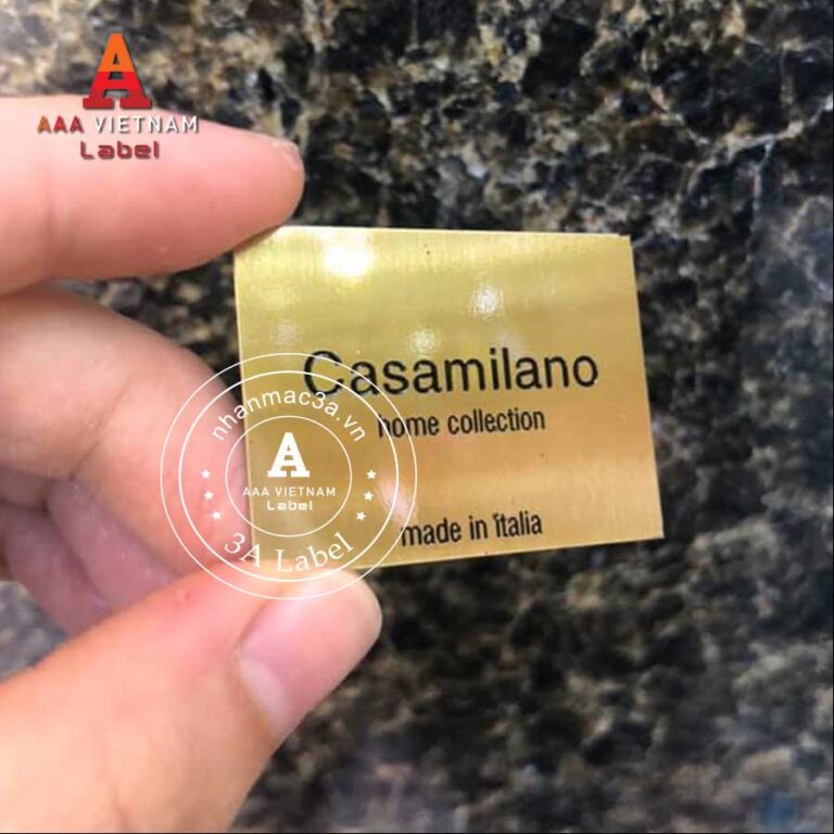 Tem đồng ăn mòn Casamilano